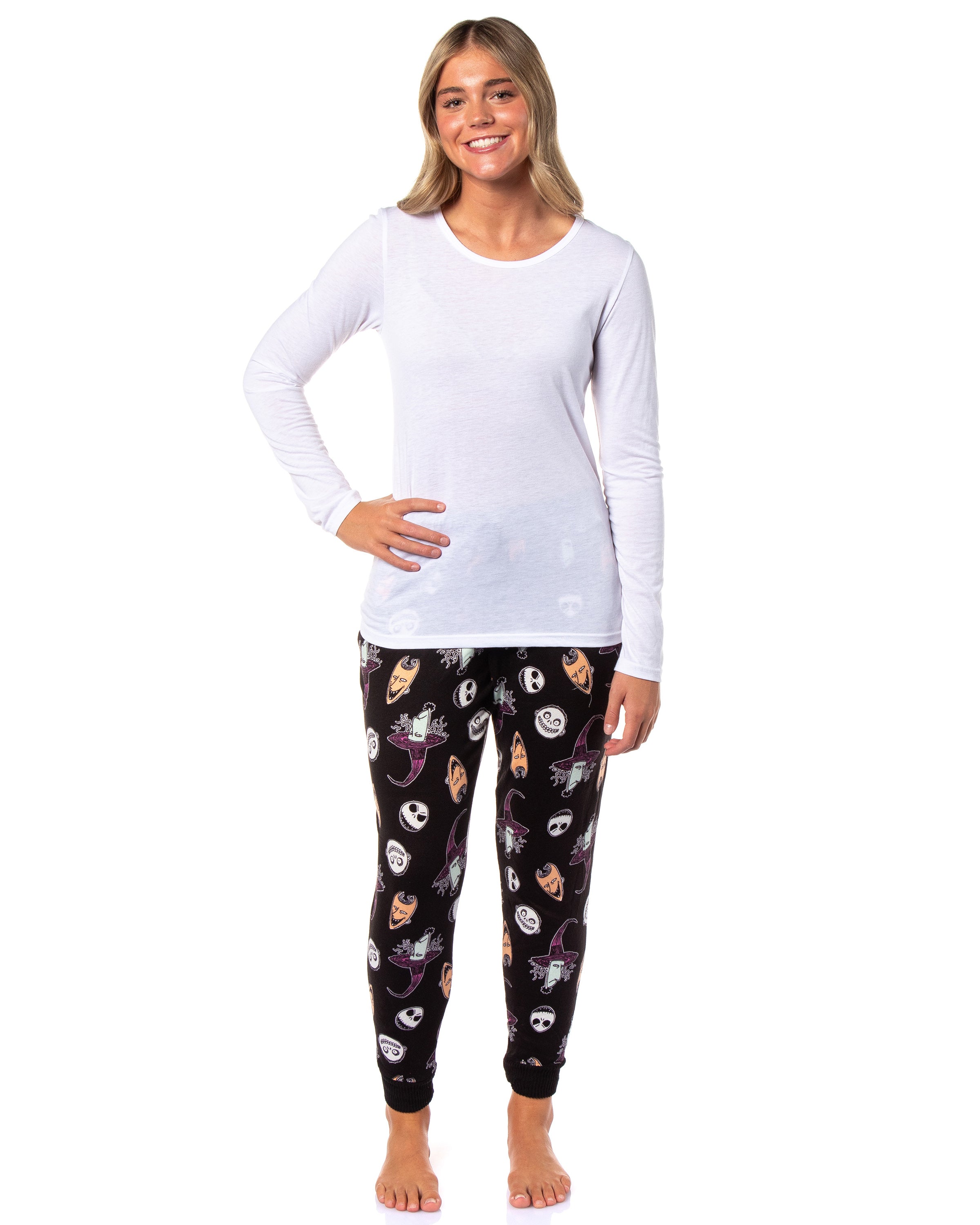 Disney Nightmare Before Christmas Women's Pajama Lounge Jogger Sleep Pants (XS)