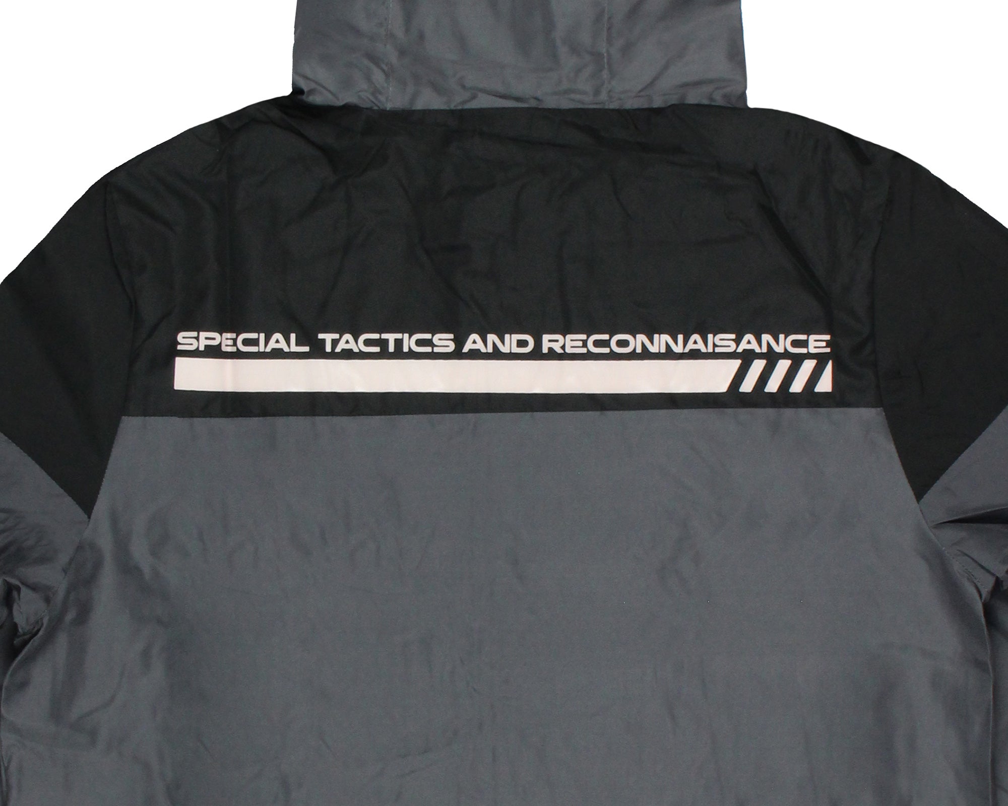 Mass Effect Men's N7 Logo Special Tactics Windbreaker Jacket With Hood