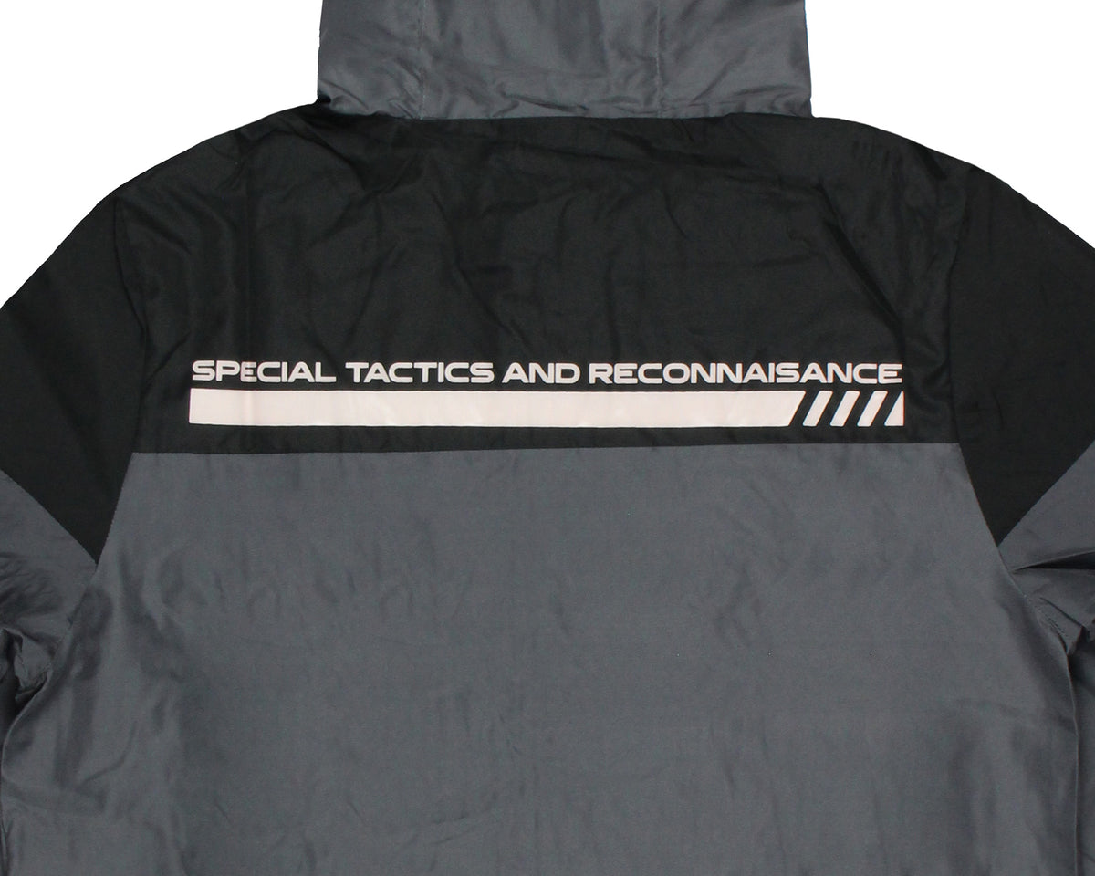 Mass Effect Men's N7 Logo Special Tactics Windbreaker Jacket With Hood