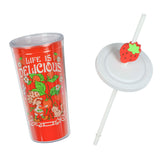 Strawberry Shortcake Life is Delicious Insulated Tumbler 20 oz Travel Cup