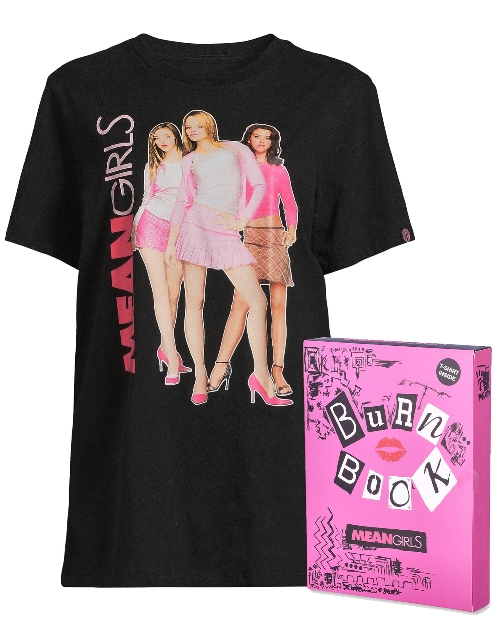 Mean Girls Shirt Womens The Plastics Boyfriend Fit Short Sleeve Graphic Tee 2XL