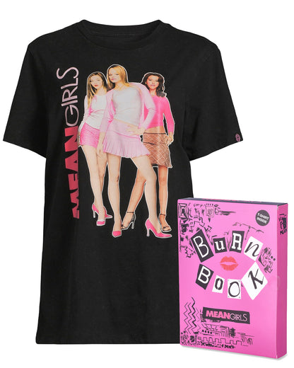 Mean Girls Shirt Womens The Plastics Boyfriend Fit Short Sleeve Graphic Tee 2XL