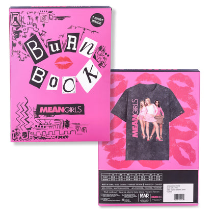 Mean Girls Shirt Womens The Plastics Boyfriend Fit Short Sleeve Graphic Tee (M)