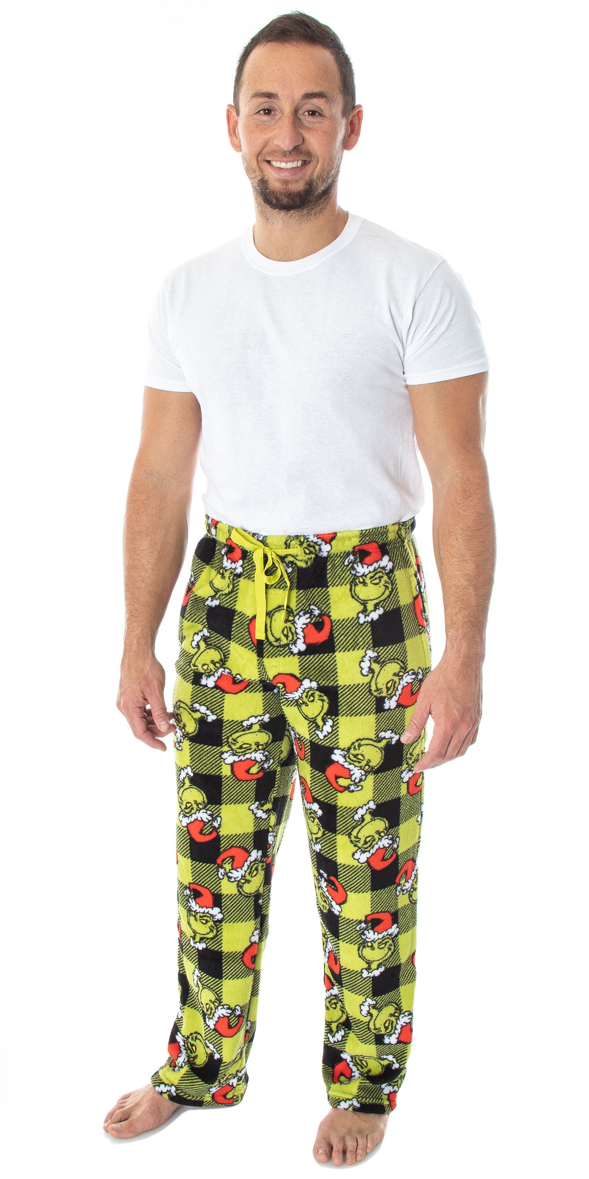 Dr. Seuss Men's How the Grinch Stole Christmas! Pajama Pants