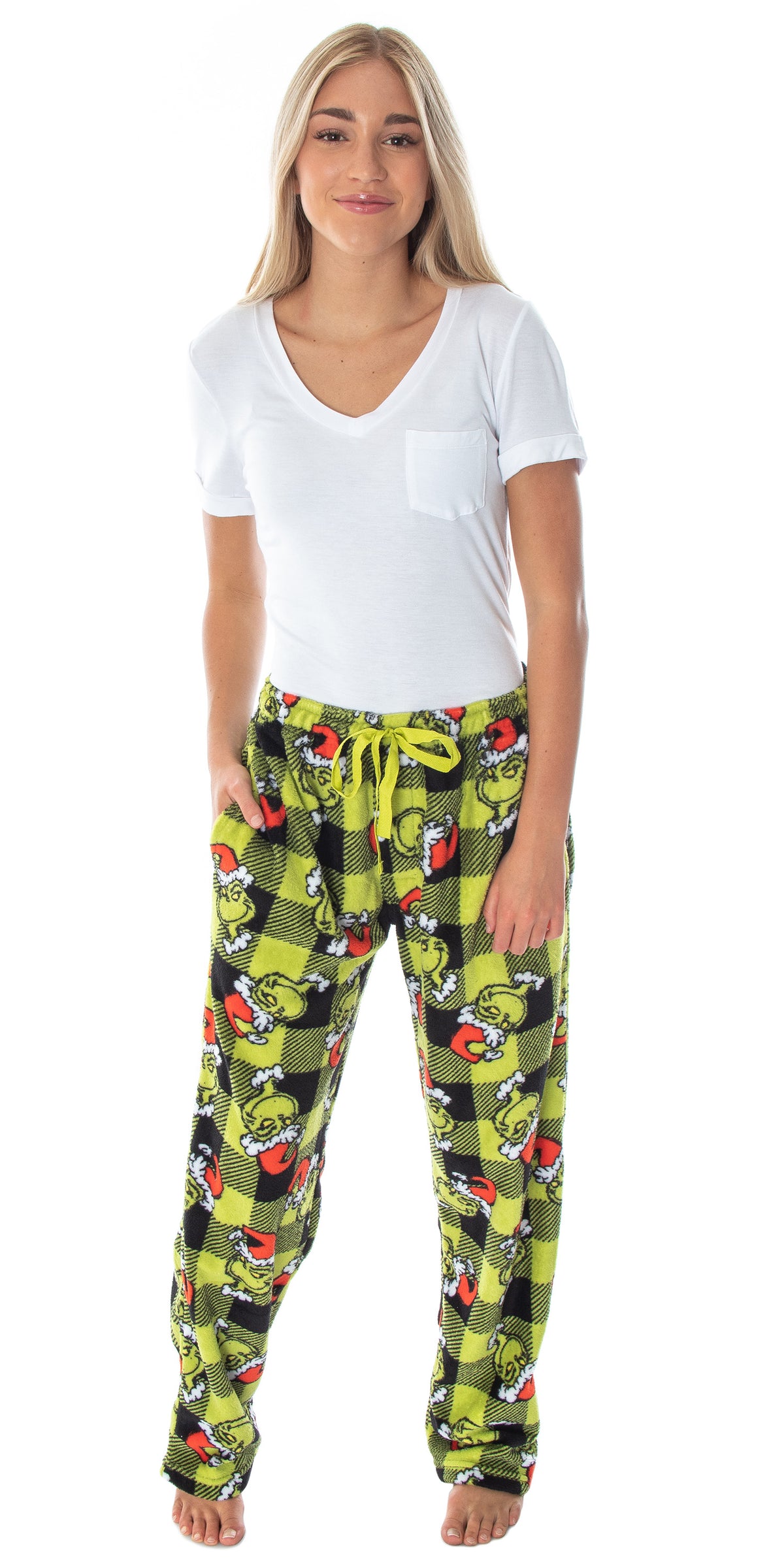 Dr. Seuss Men's How the Grinch Stole Christmas! Pajama Pants