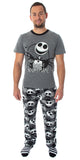 Nightmare Before Christmas 3 Piece Gift Set Pajama Pants, Shirt and Socks