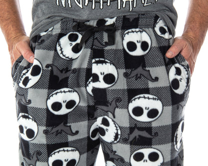 Nightmare Before Christmas 3 Piece Gift Set Pajama Pants, Shirt and Socks