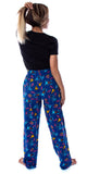 Disney Women's Lilo And Stitch Junk Food Soft Touch Cotton Pajama Pants