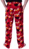 Sesame Street Adult Elmo Expressions Soft Polyester Pajama Pants