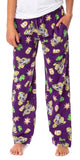 Disney Tangled Adult Rapunzel Pascal and Lanterns Pajama Lounge Sleep Pants
