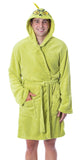 Dr. Seuss The Grinch Who Stole Christmas Adult Costume Character Fleece Robe