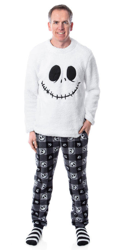 Nightmare Before Christmas Adult 3 Piece Gift Set Pajama Pants, Top , Socks