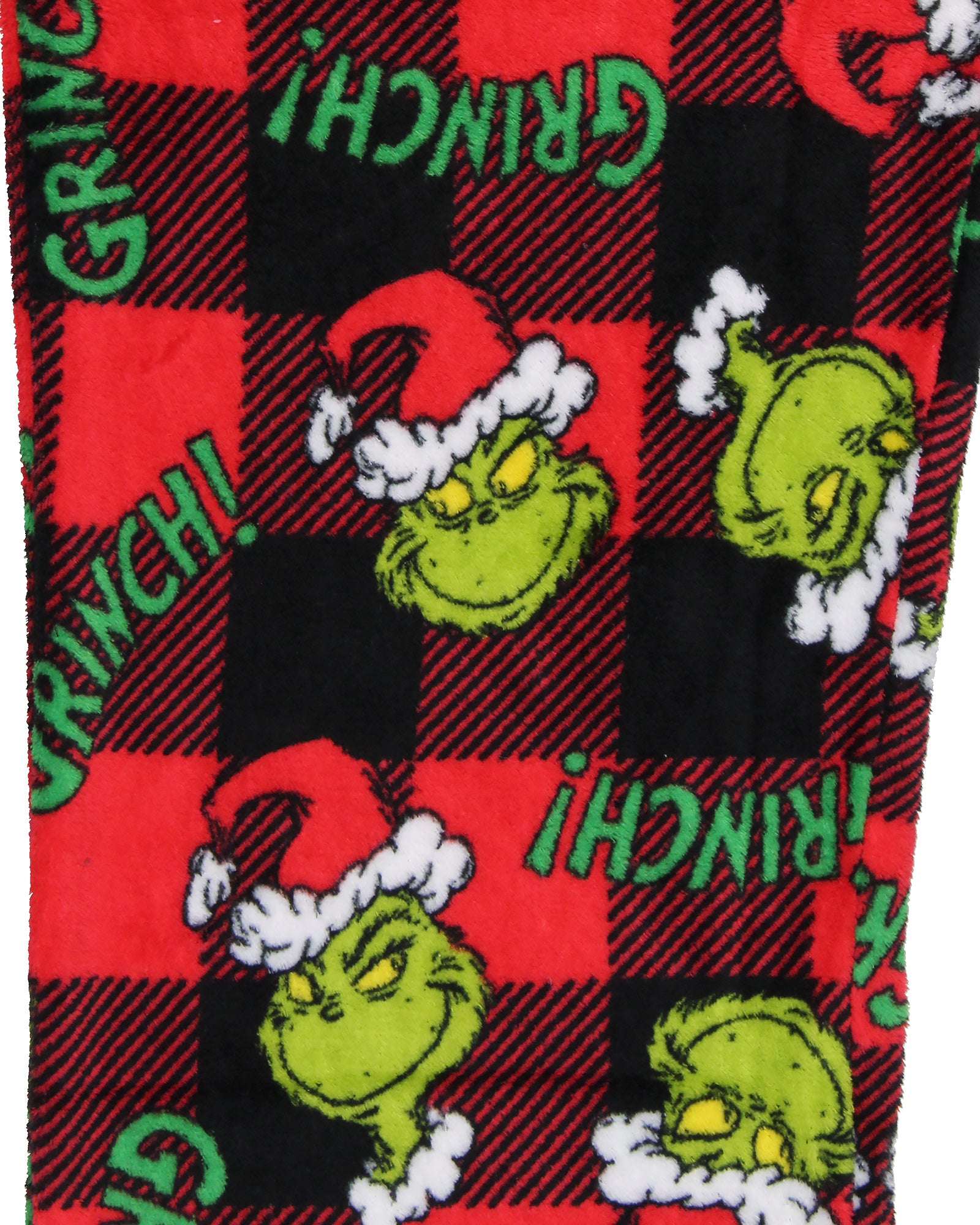 Dr. Seuss GRINCH Men's Pajama Pants Shirt and Socks 3 Piece Pajama Set
