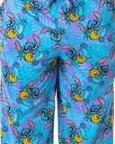 Disney Mens' Lilo & Stitch Character Pineapple Sleep Pajama Pants