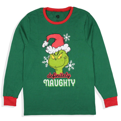 Dr. Seuss How GRINCH Stole Christmas Lights Matching Family Pajama Set