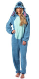 Disney Lilo & Stitch Adult Unisex Stitch Costume Faux Shearling Union Suit (Medium)