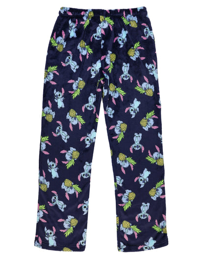 Disney Lilo & Stitch Pajama Pants Pineapple Adult Super Minky Lounge Pants
