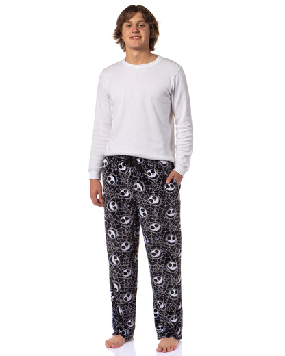 Disney The Nightmare Before Christmas Men Plush Fleece Pajama Lounge Pants