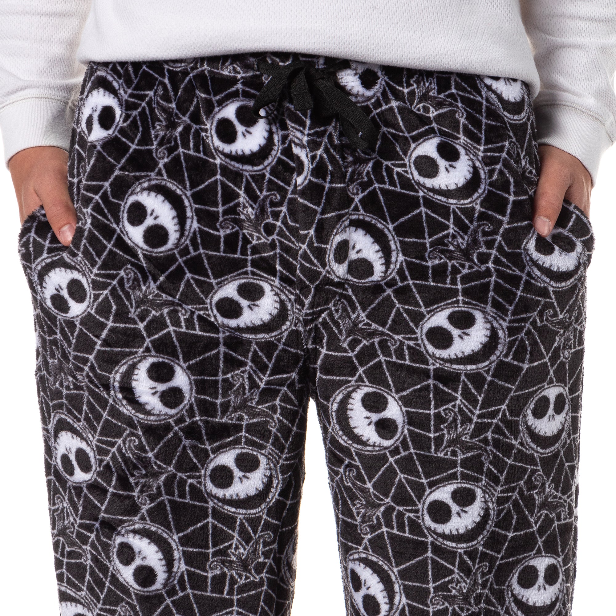 Disney The Nightmare Before Christmas Men Plush Fleece Pajama Lounge Pants