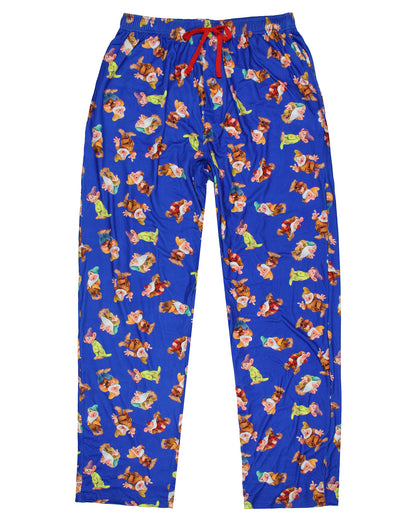 Disney Men's Snow White and The Seven Dwarfs Lounge Sleep Pajama Pants