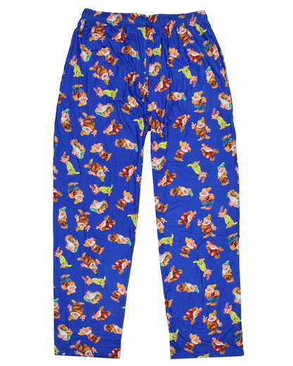 Disney Men's Snow White and The Seven Dwarfs Lounge Sleep Pajama Pants