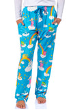 Care Bears Men's AOP Clouds and Rainbows Lounge Sleep Pajama Pants