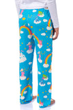 Care Bears Men's AOP Clouds and Rainbows Lounge Sleep Pajama Pants