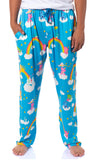 Care Bears Men's AOP Clouds and Rainbows Lounge Sleep Pajama Pants