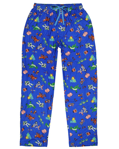 Disney Toy Story Men's AOP Character Design Lounge Sleep Pajama Pants