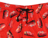 Disney Cars Men's Lightning McQueen AOP Lounge Sleep Pajama Pants