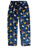 Disney Mickey & Friends Men's Character Toss Fleece Lounge Pajama Pants