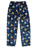 Disney Mickey & Friends Men's Character Toss Fleece Lounge Pajama Pants