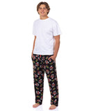 Super Mario Pajamas Men's Mario All Over Print Lounge Pajama Pants