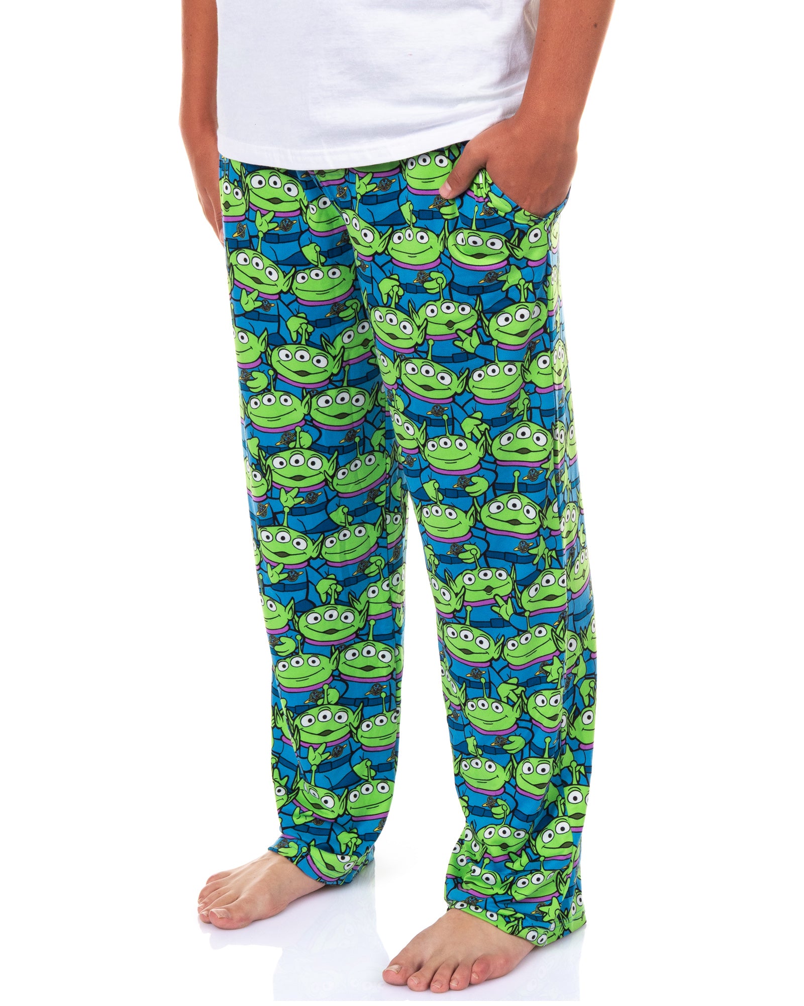 Disney Toy Story Pajamas Men's Aliens AOP Lounge Pajama Pants
