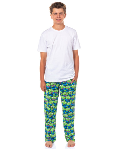 Disney Toy Story Pajamas Men's Aliens AOP Lounge Pajama Pants