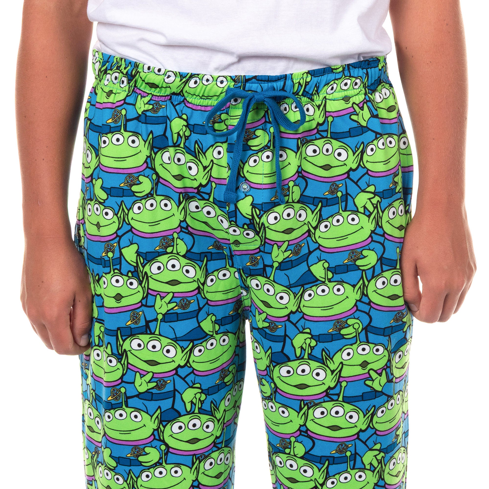 Disney Toy Story Pajamas Men's Aliens AOP Lounge Pajama Pants
