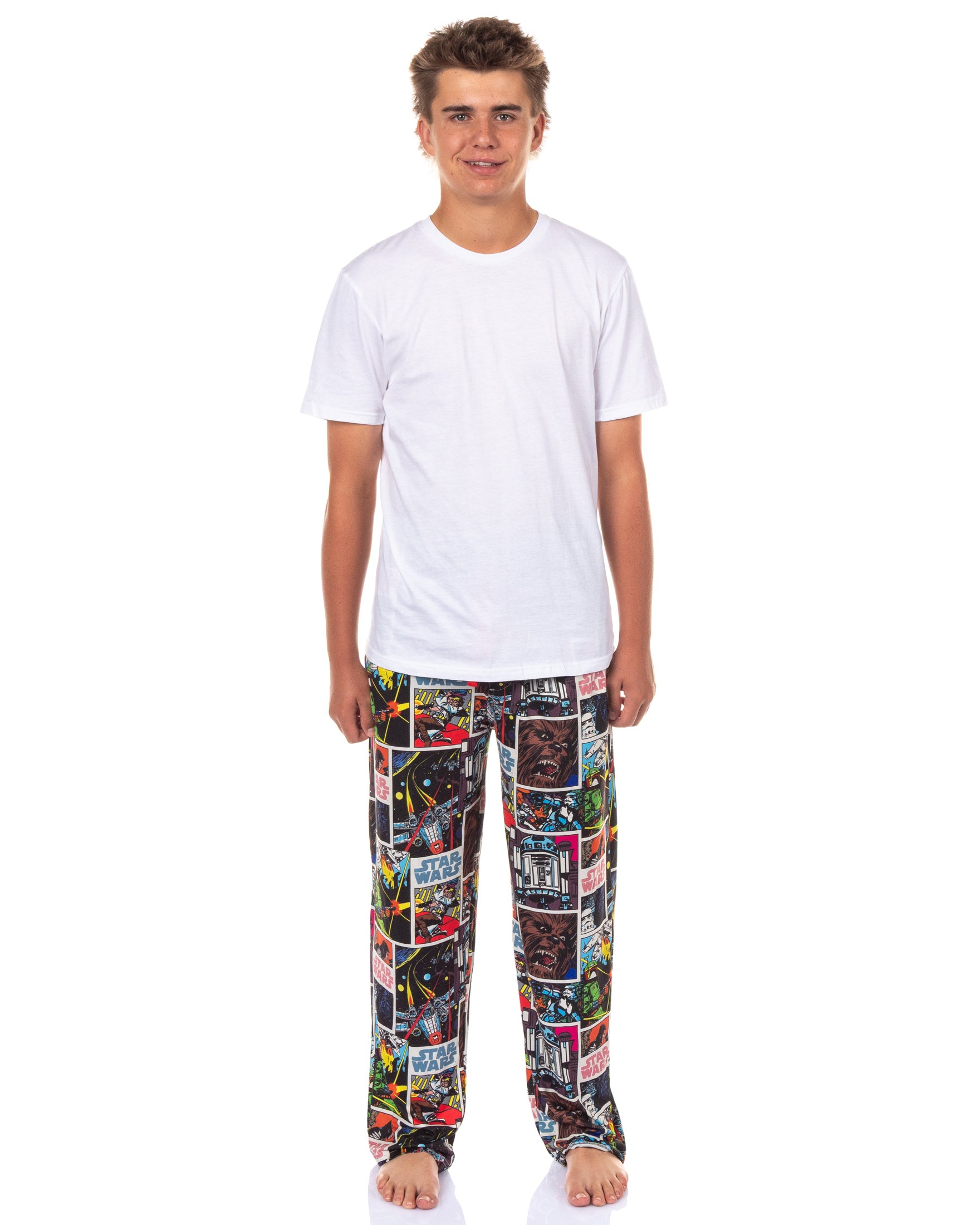 Disney Star Wars Pajama Pants Men's Comic Book Lounge Bottoms