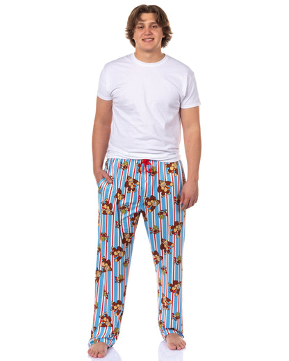 Nintendo Donkey Kong Pajamas Men's Diddy Kong Bananas Lounge Pajama Pants