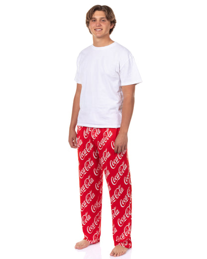 Coca-Cola Pajamas Men's AOP Coke Pajama Pants Sleep Loungewear
