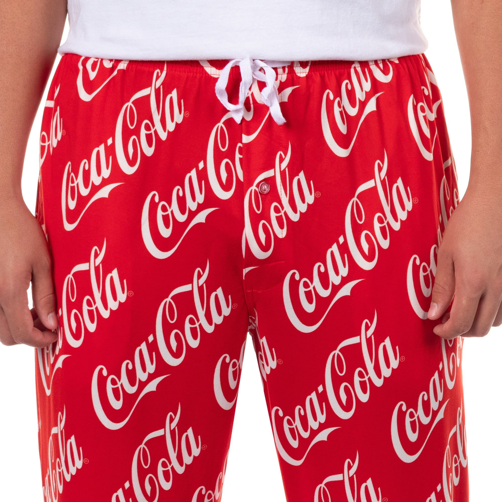Coca-Cola Pajamas Men's AOP Coke Pajama Pants Sleep Loungewear