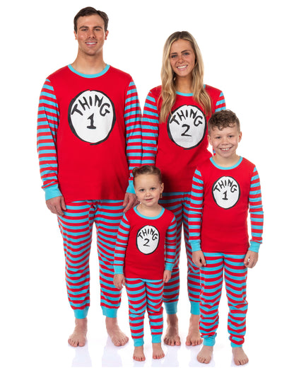 Dr. Seuss Thing 1 and Thing 2 Matching Family Pajama Set