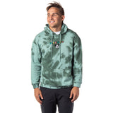 Disney Men's Mickey Mouse Tie Dye Embroidered Graphic Pull-Over Hoodie
