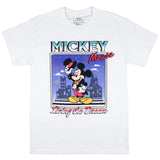 Disney Men's Mickey Mouse Living The Dream Character Design T-Shirt Adult