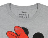 Disney Women's Minnie Mouse Distressed Cute Pose Adult Graphic T-Shirt