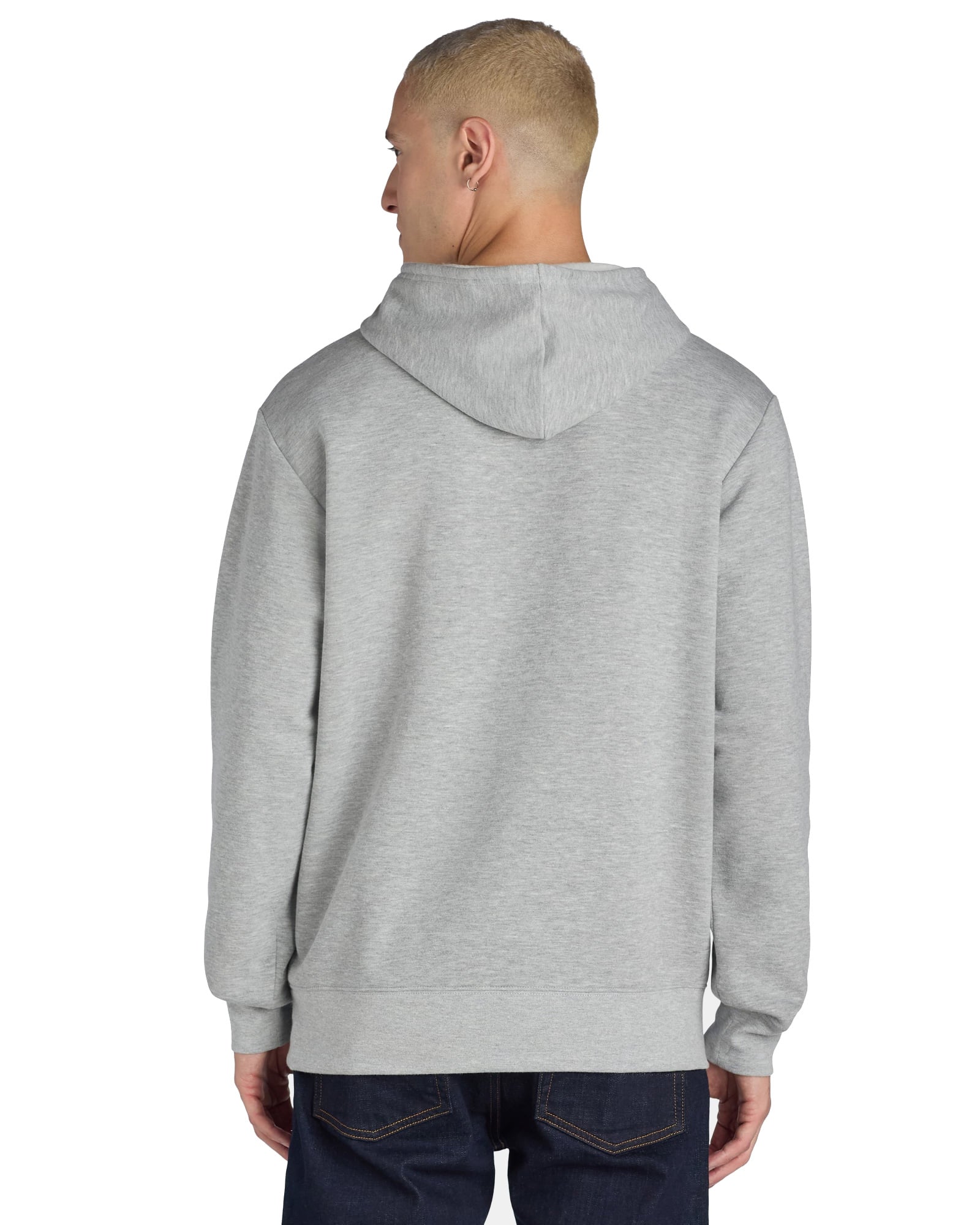 Disney Mickey Mouse Hoodie Mens Hands Behind Back Pose Graphic Print Pullover