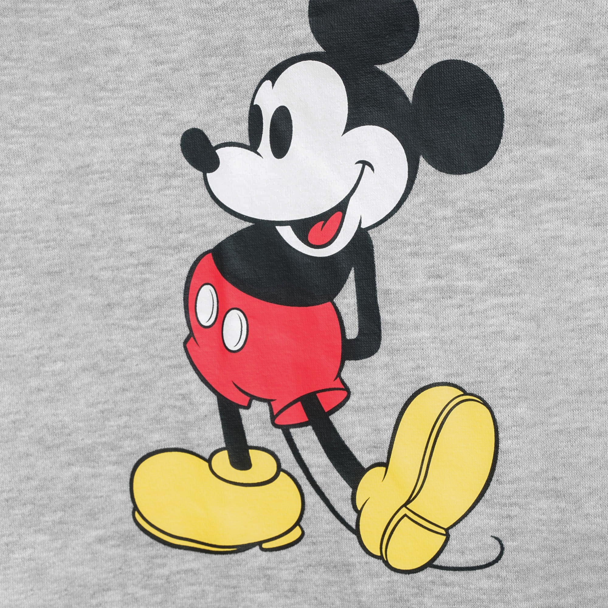Disney Mickey Mouse Mens Hoodie Classic Pose Graphic Print Pullover