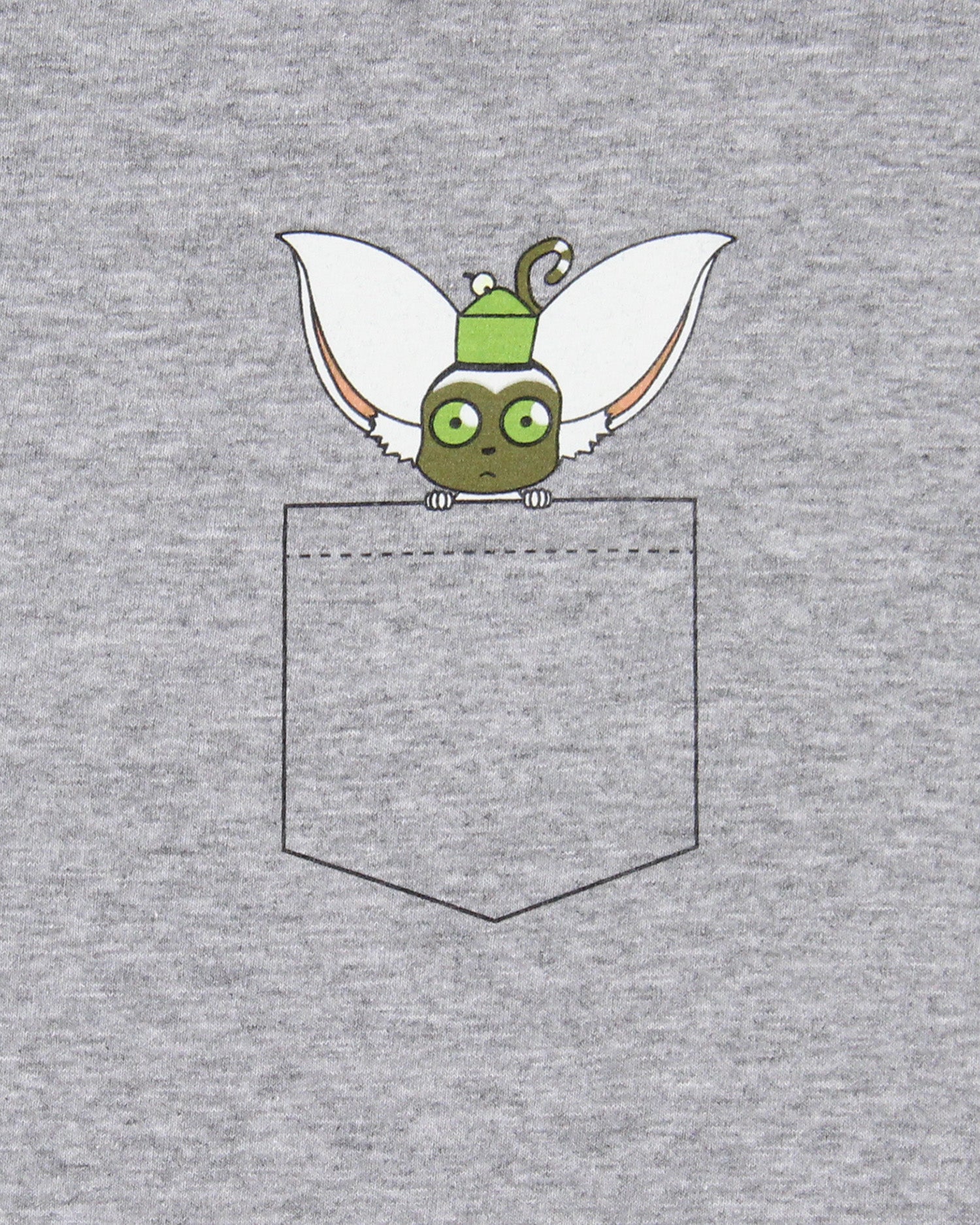 Avatar The Last Airbender Womens' Momo Flying Lemur Pocket Design T-Shirt