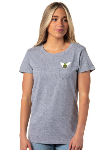 Avatar The Last Airbender Womens' Momo Flying Lemur Pocket Design T-Shirt
