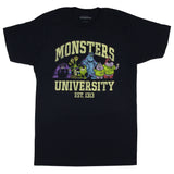 Disney Men's Pixar Monsters University OK House Group Pose Adult T-Shirt