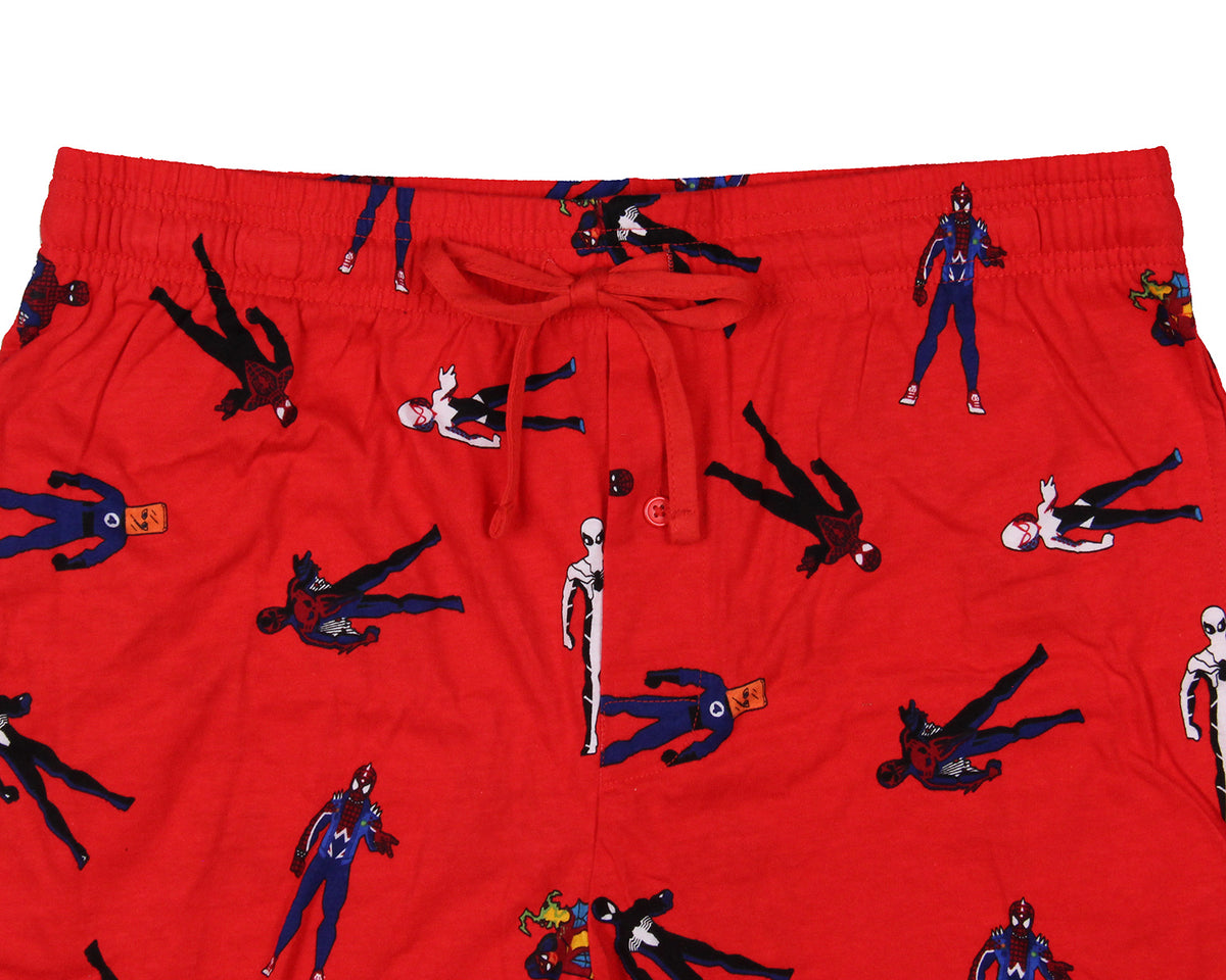 Marvel Spider-Man Men's Miles Morales Game Inspired AOP Character Pants